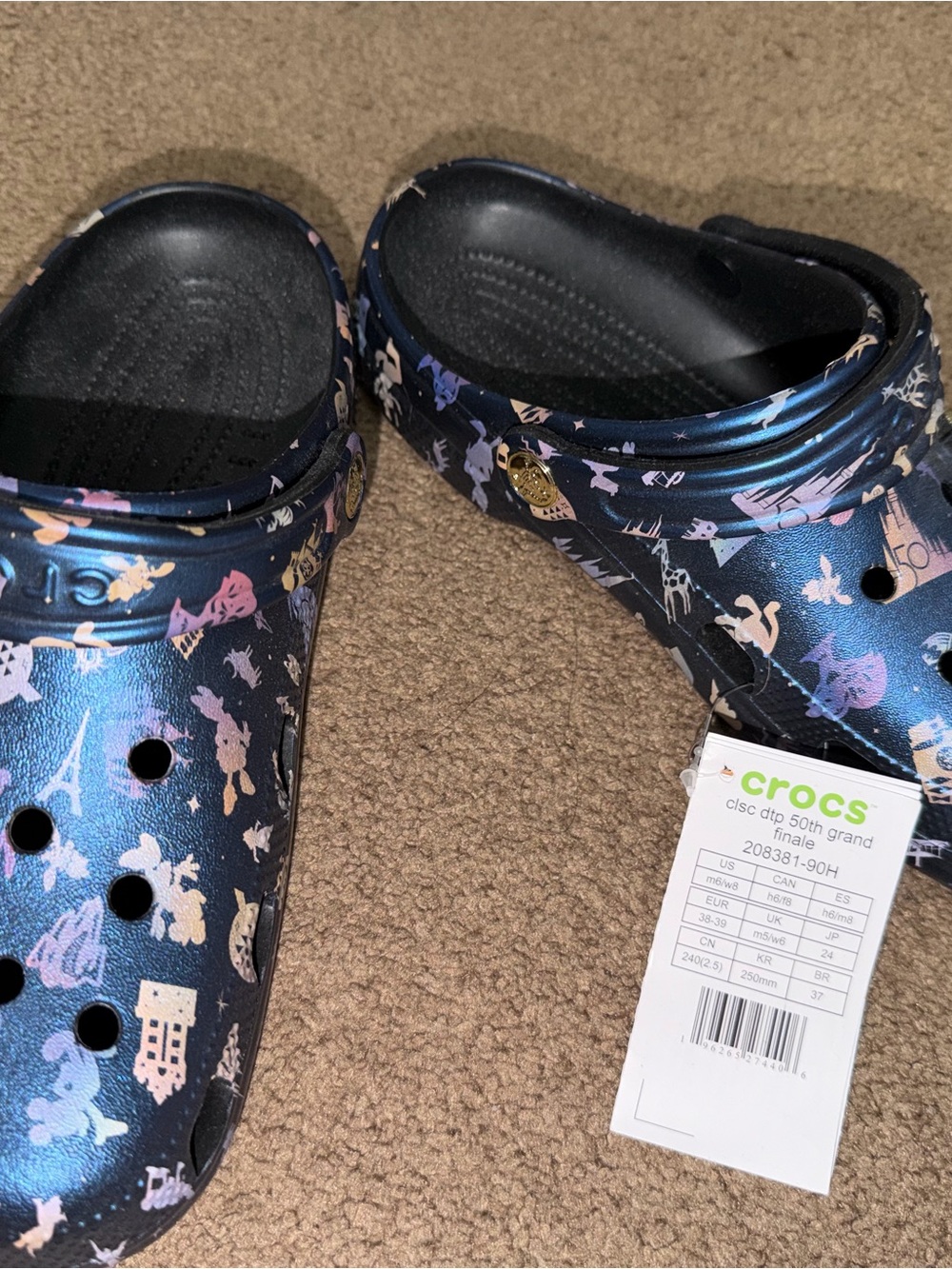 Crocs Walt Disney World 50th Grand Finale (m6/w8)